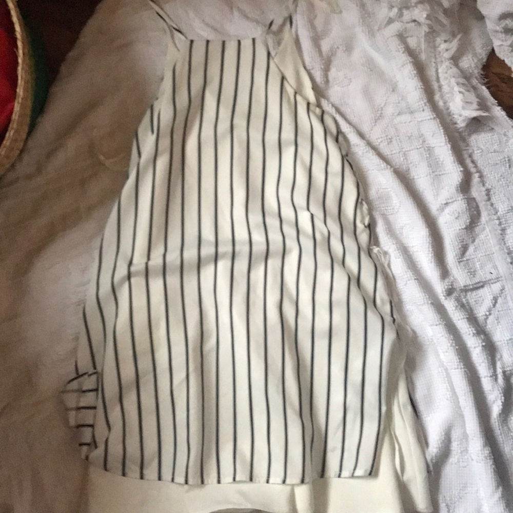 Striped shift dress